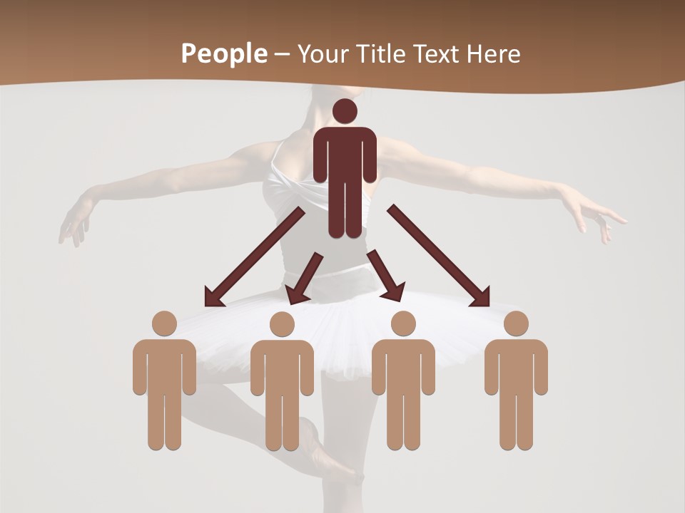 Exercise Flexibility Ballet PowerPoint Template