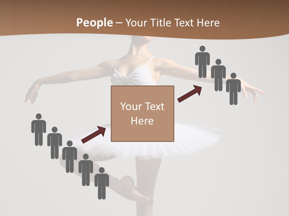 Exercise Flexibility Ballet PowerPoint Template