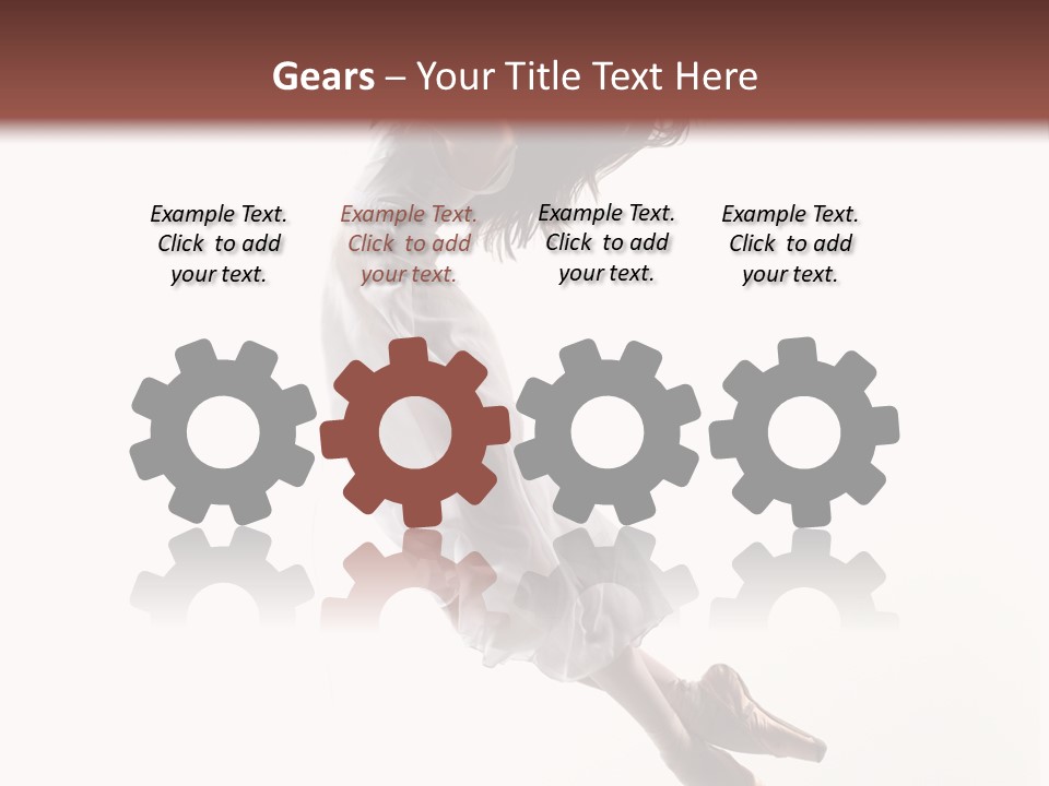 Balance Aerobics Beautiful PowerPoint Template