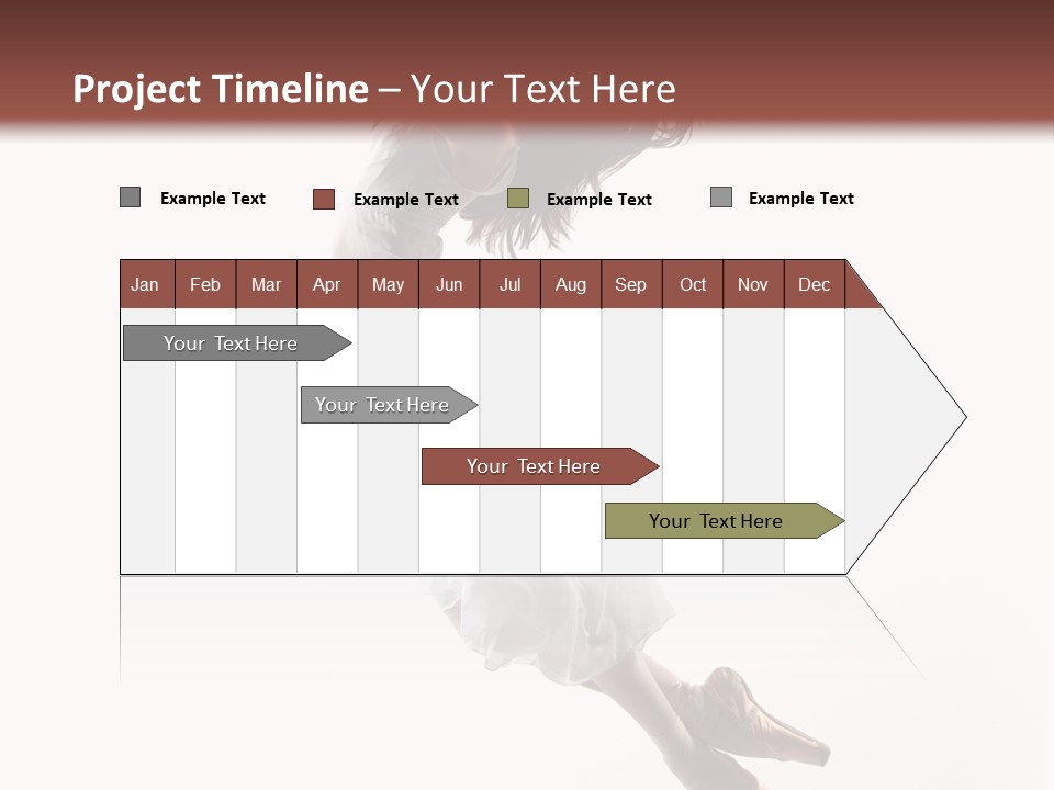 Balance Aerobics Beautiful PowerPoint Template