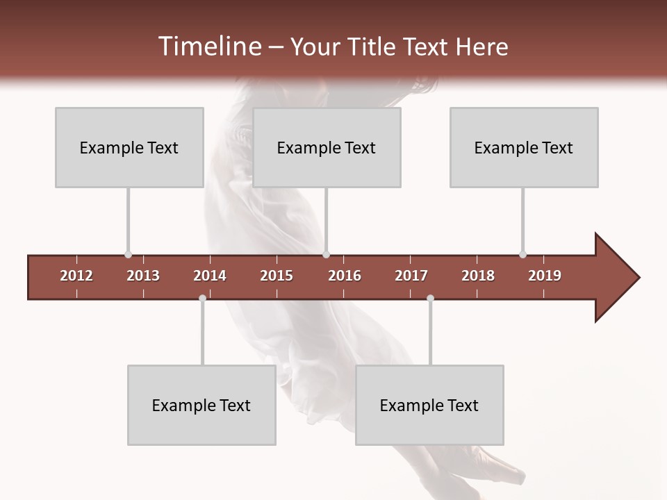 Balance Aerobics Beautiful PowerPoint Template