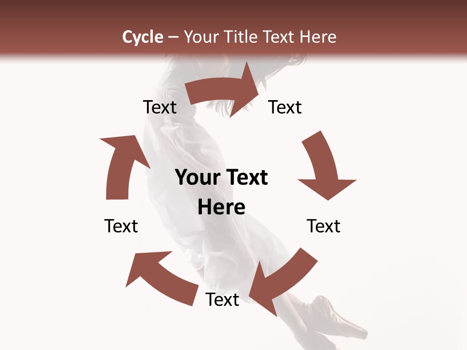 Balance Aerobics Beautiful PowerPoint Template