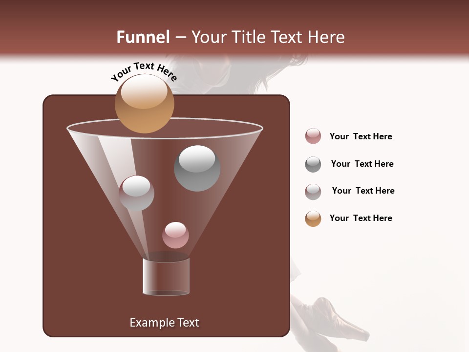 Balance Aerobics Beautiful PowerPoint Template