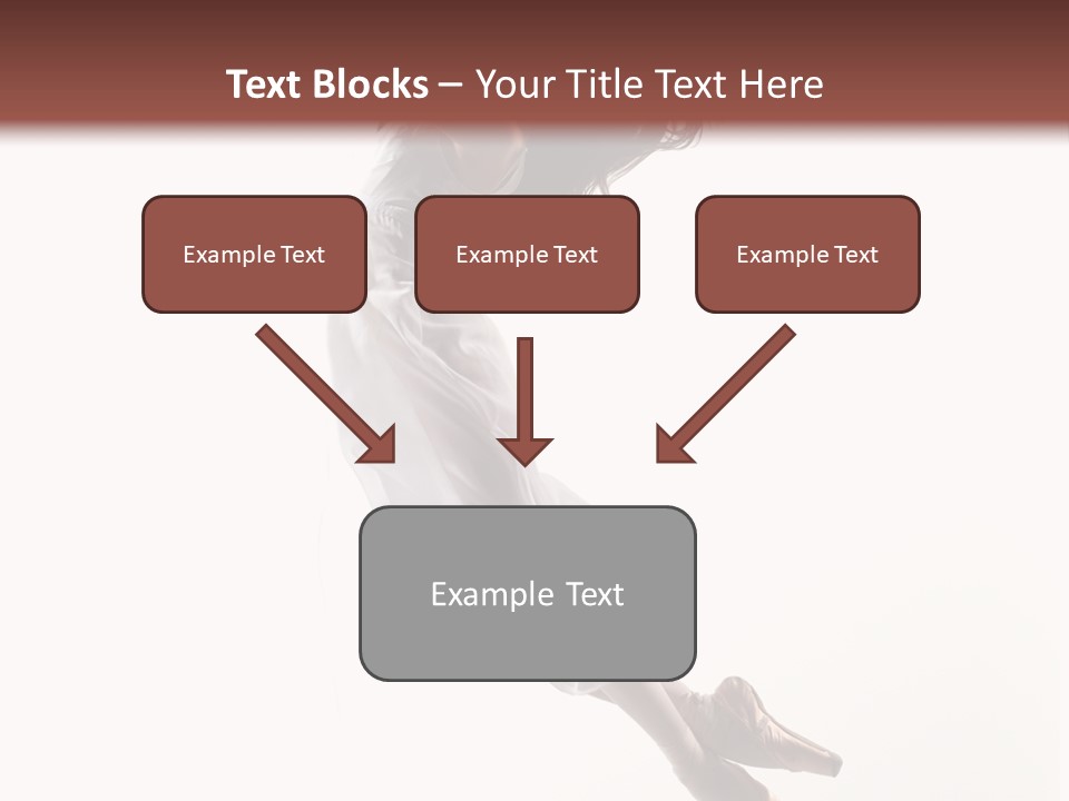 Balance Aerobics Beautiful PowerPoint Template