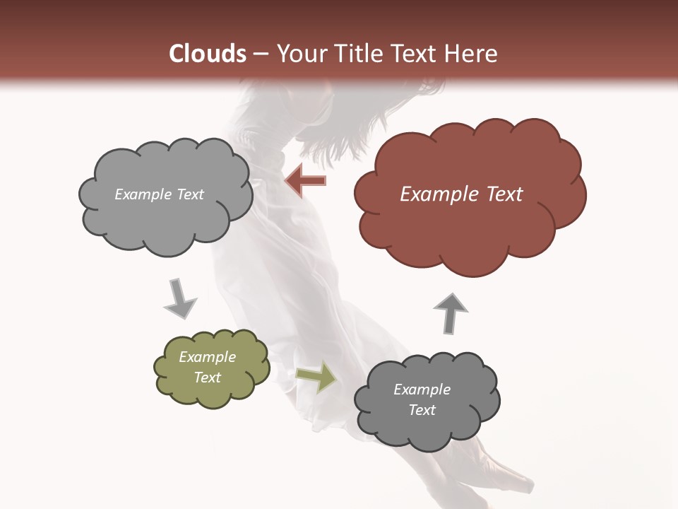 Balance Aerobics Beautiful PowerPoint Template