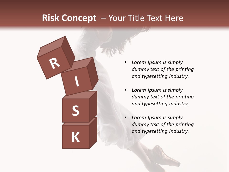 Balance Aerobics Beautiful PowerPoint Template