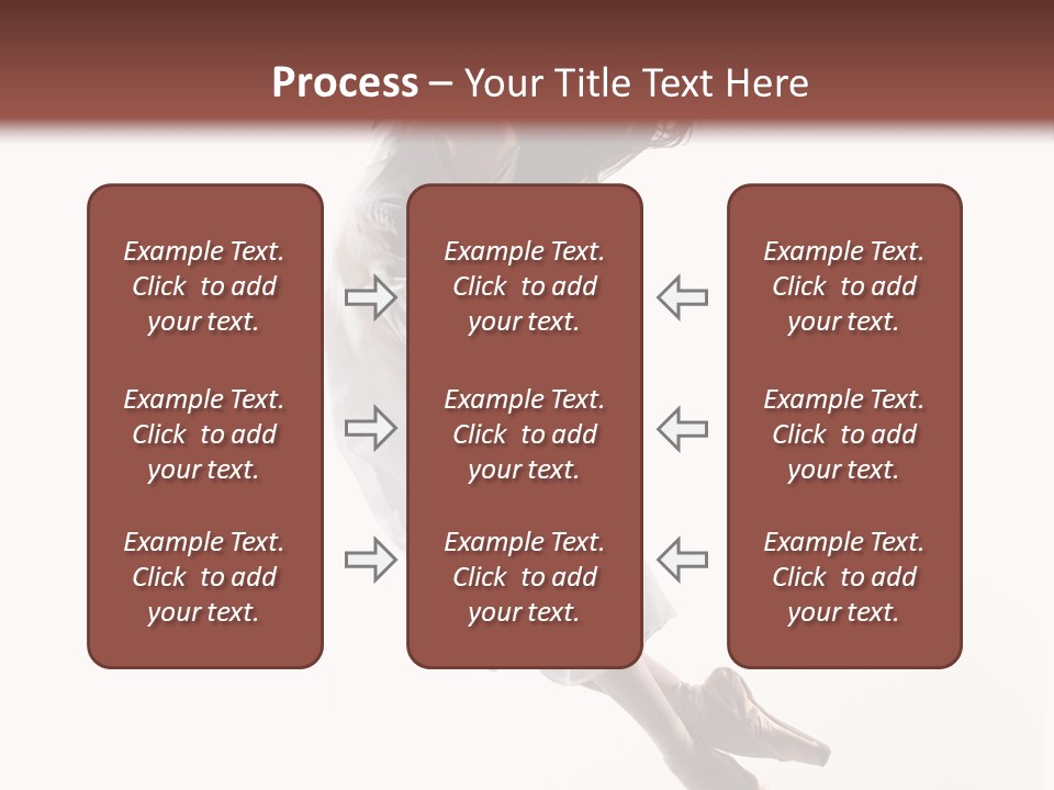 Balance Aerobics Beautiful PowerPoint Template