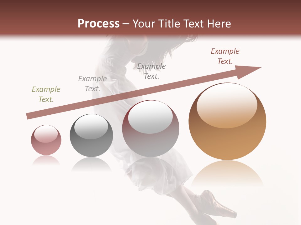 Balance Aerobics Beautiful PowerPoint Template