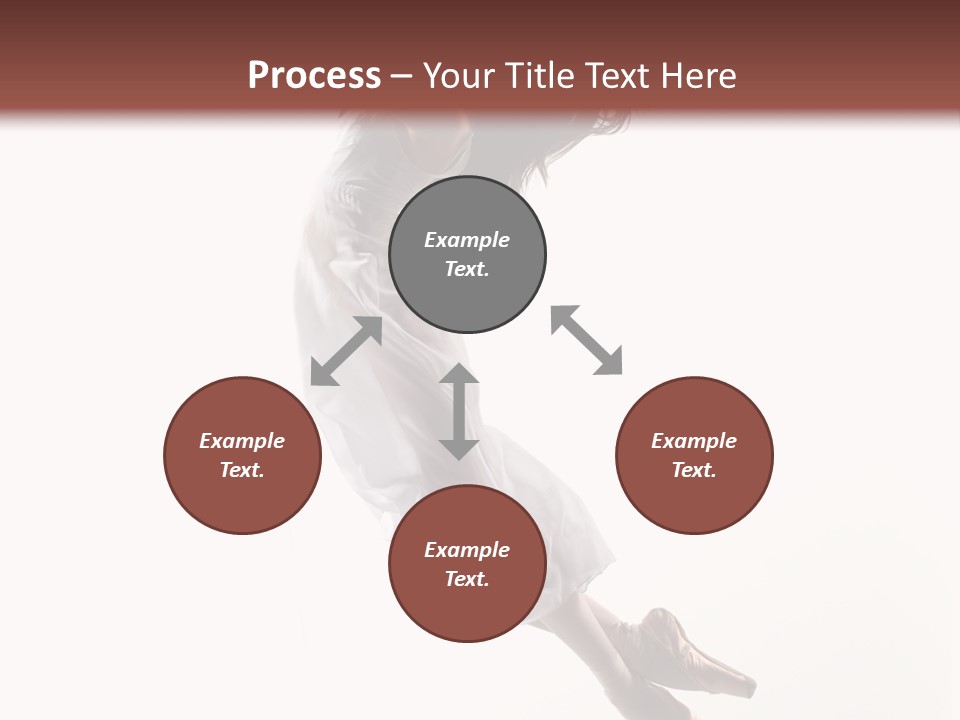 Balance Aerobics Beautiful PowerPoint Template