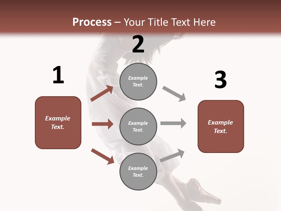 Balance Aerobics Beautiful PowerPoint Template