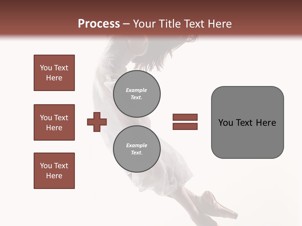 Balance Aerobics Beautiful PowerPoint Template