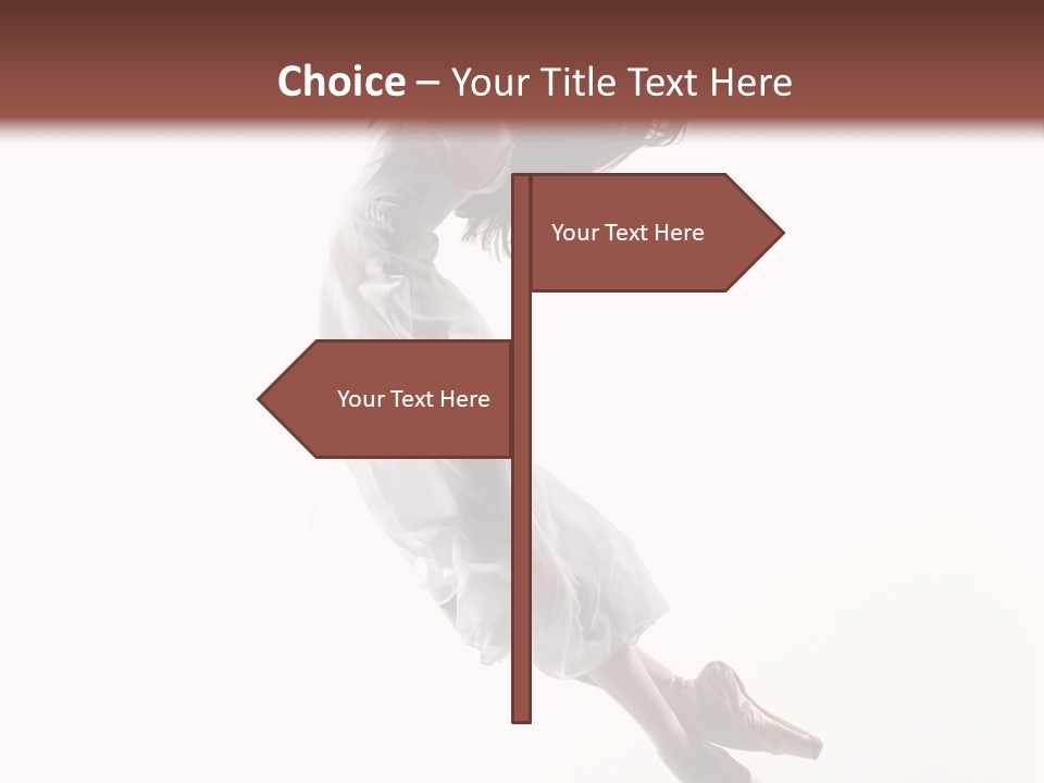 Balance Aerobics Beautiful PowerPoint Template