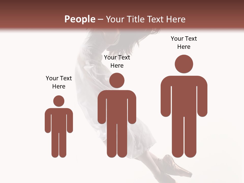 Balance Aerobics Beautiful PowerPoint Template