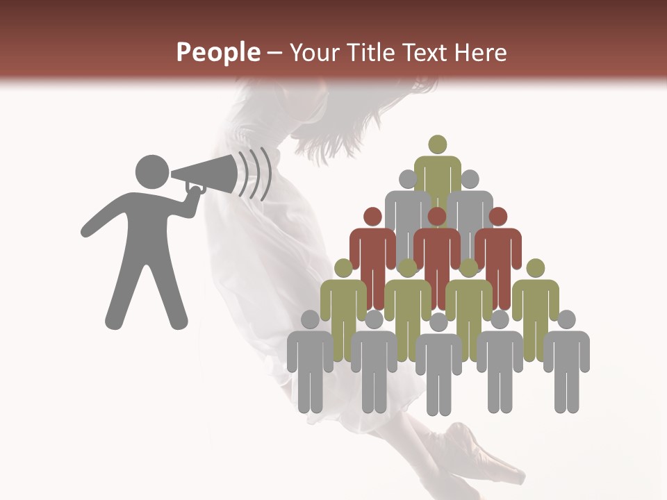 Balance Aerobics Beautiful PowerPoint Template