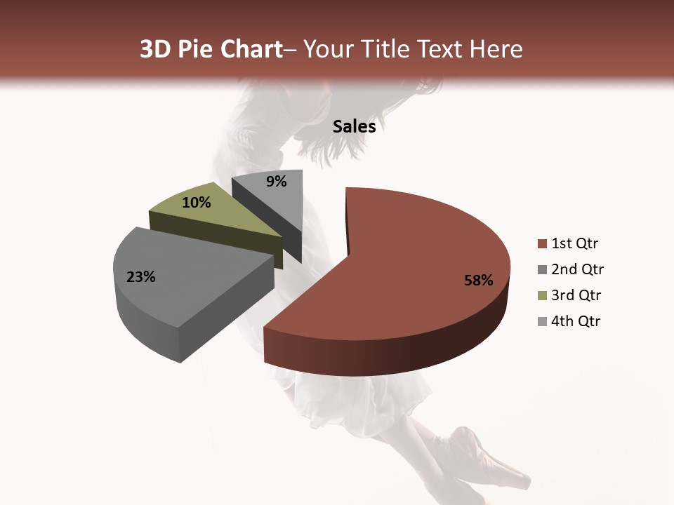 Balance Aerobics Beautiful PowerPoint Template