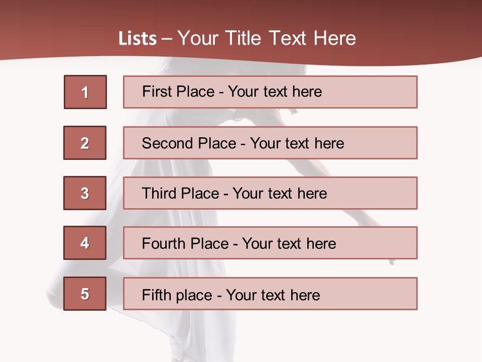 Sensuality Vertical Active PowerPoint Template