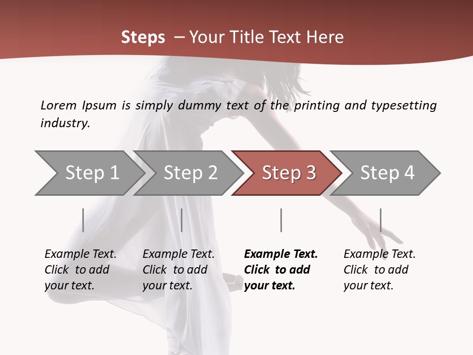 Sensuality Vertical Active PowerPoint Template