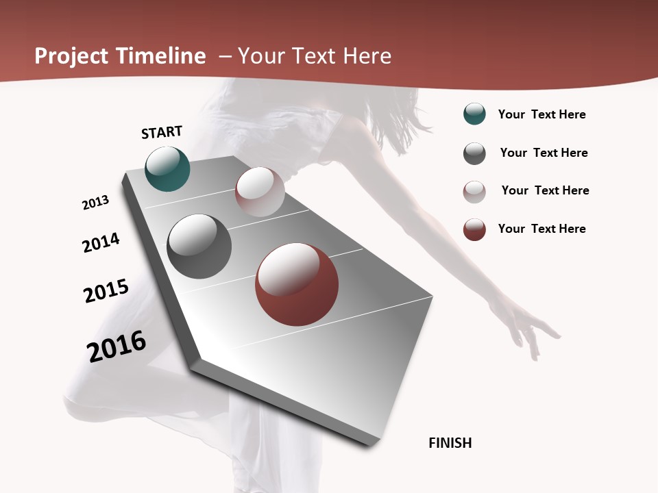 Sensuality Vertical Active PowerPoint Template