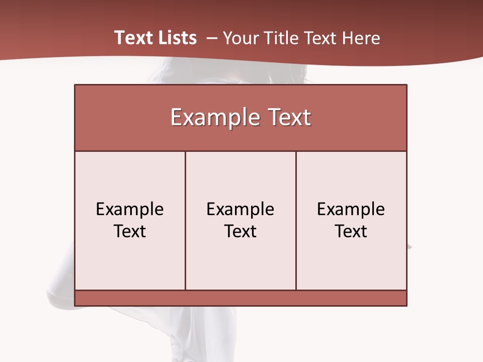 Sensuality Vertical Active PowerPoint Template