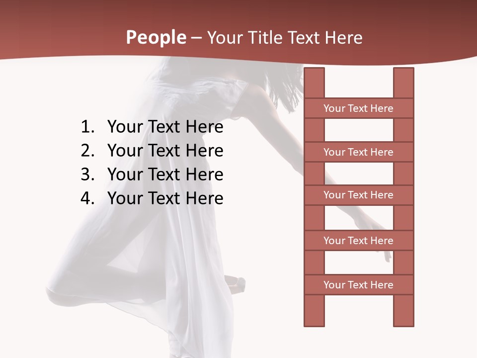 Sensuality Vertical Active PowerPoint Template