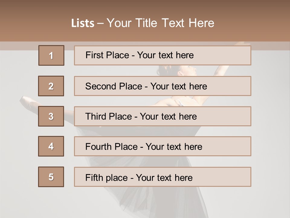 One Flexibility Elegance PowerPoint Template