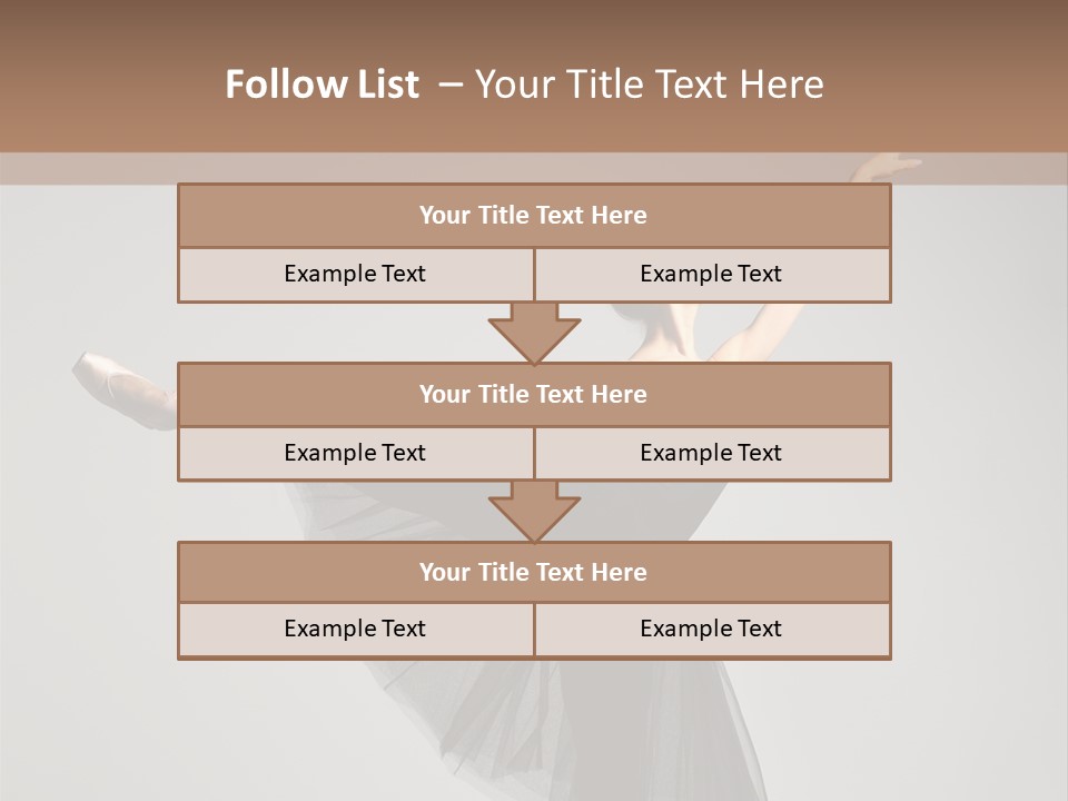 One Flexibility Elegance PowerPoint Template