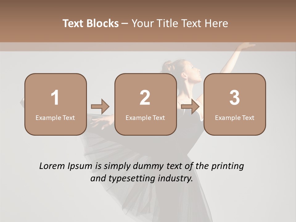 One Flexibility Elegance PowerPoint Template