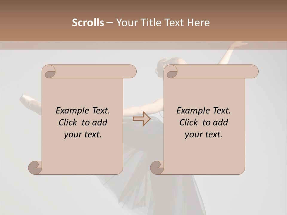 One Flexibility Elegance PowerPoint Template