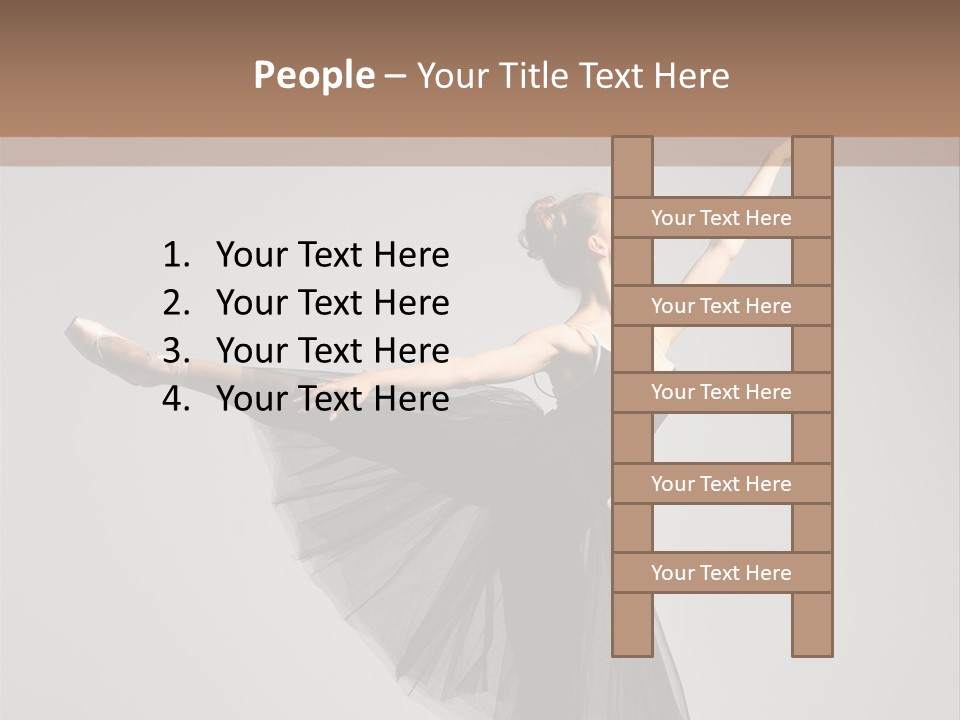 One Flexibility Elegance PowerPoint Template