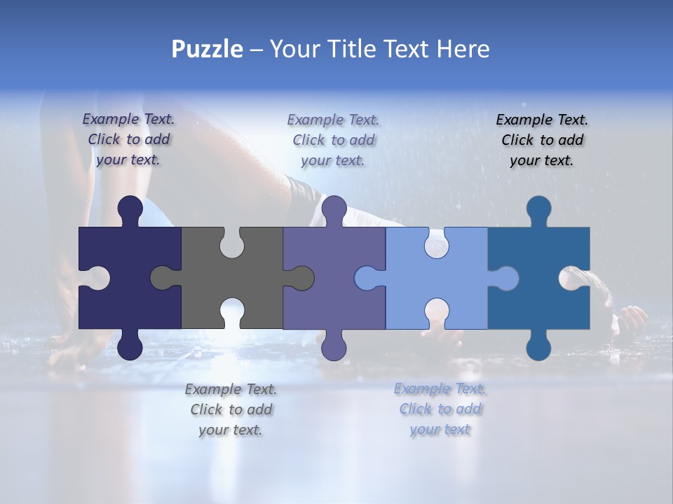 Passion Sensuality Rain PowerPoint Template