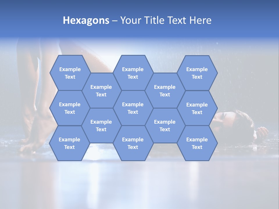 Passion Sensuality Rain PowerPoint Template