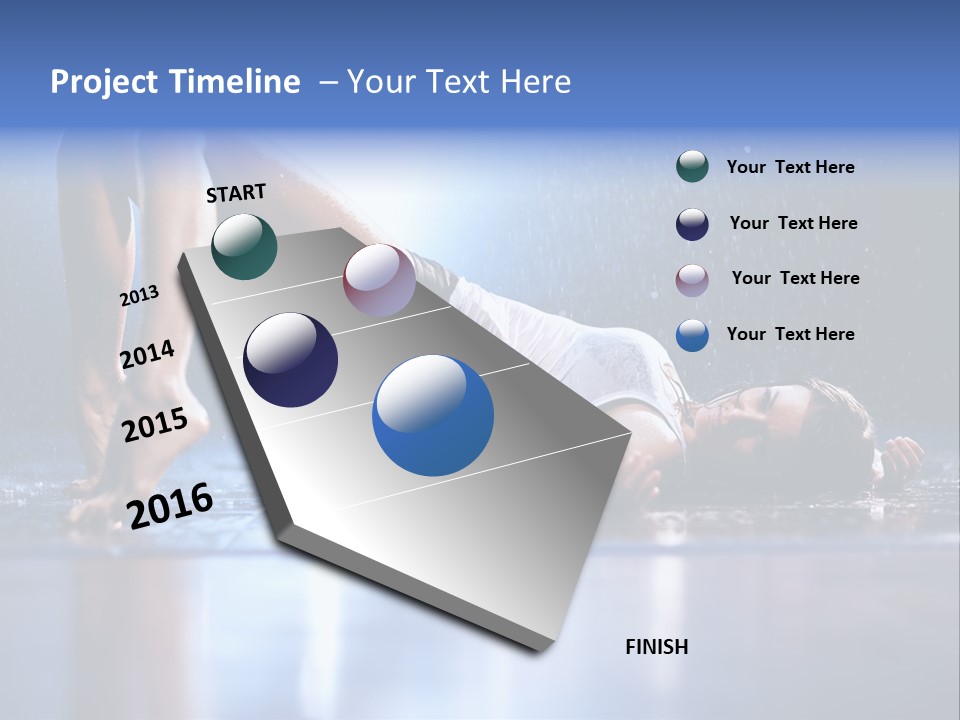 Passion Sensuality Rain PowerPoint Template