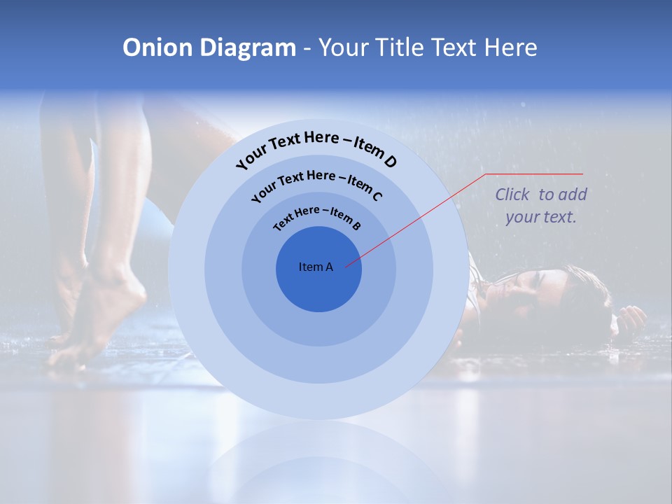 Passion Sensuality Rain PowerPoint Template