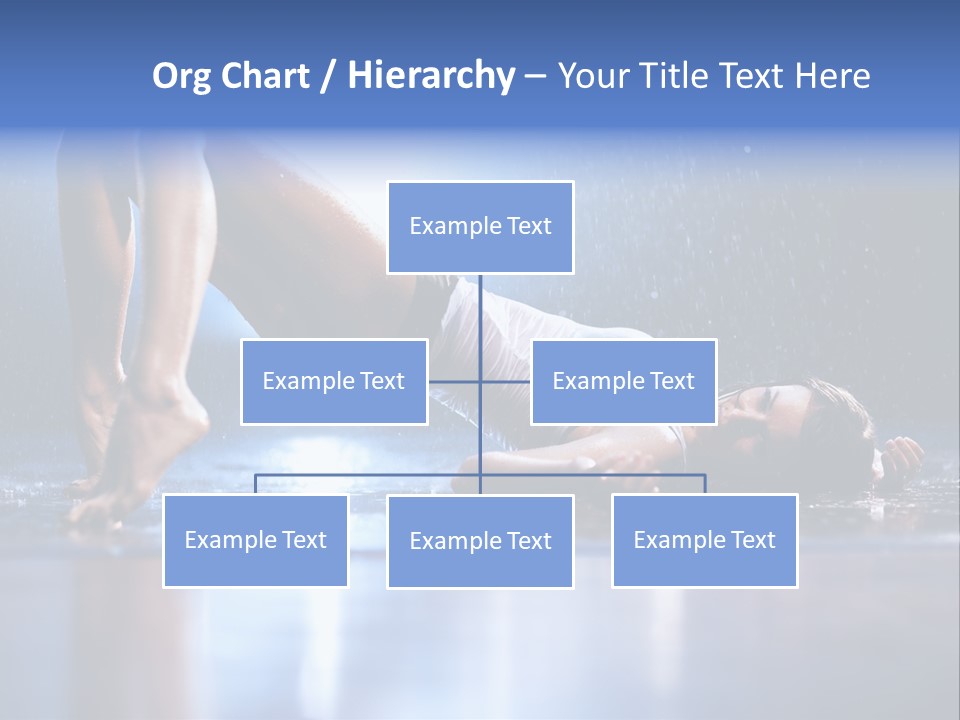 Passion Sensuality Rain PowerPoint Template