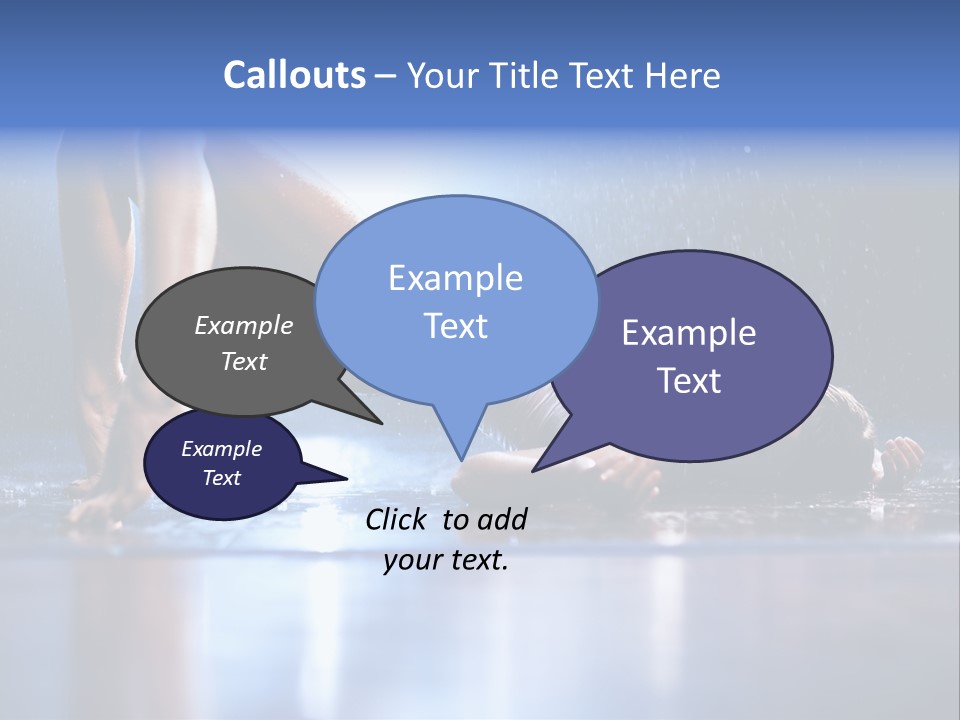 Passion Sensuality Rain PowerPoint Template