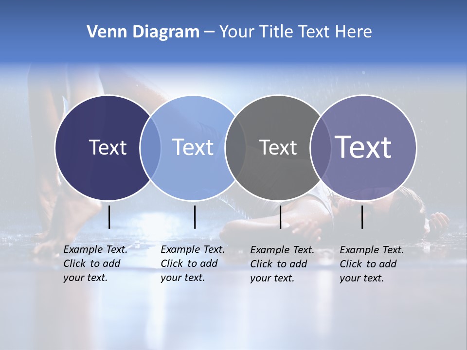 Passion Sensuality Rain PowerPoint Template