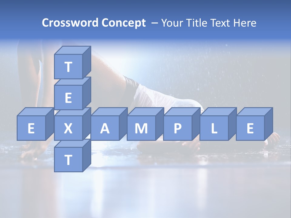 Passion Sensuality Rain PowerPoint Template