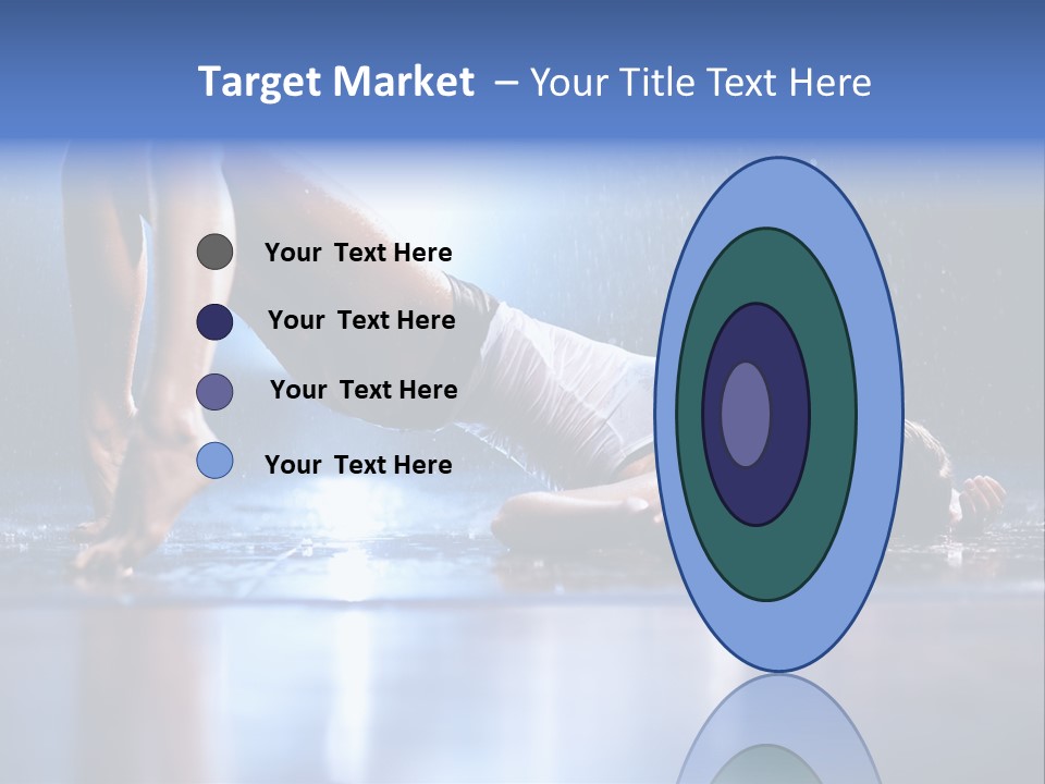 Passion Sensuality Rain PowerPoint Template