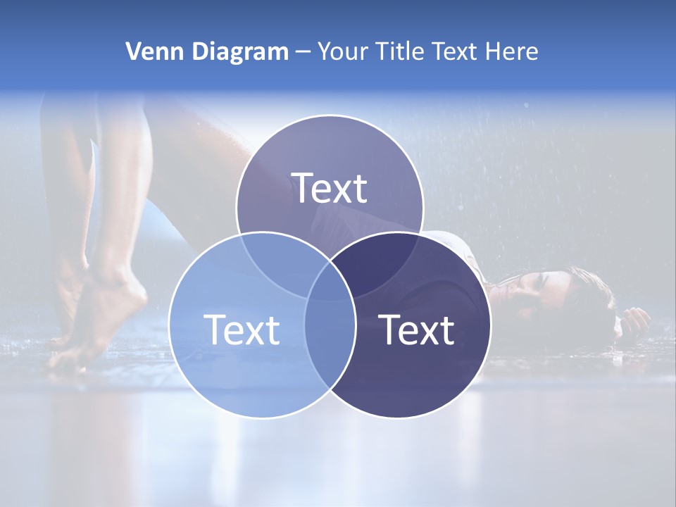 Passion Sensuality Rain PowerPoint Template