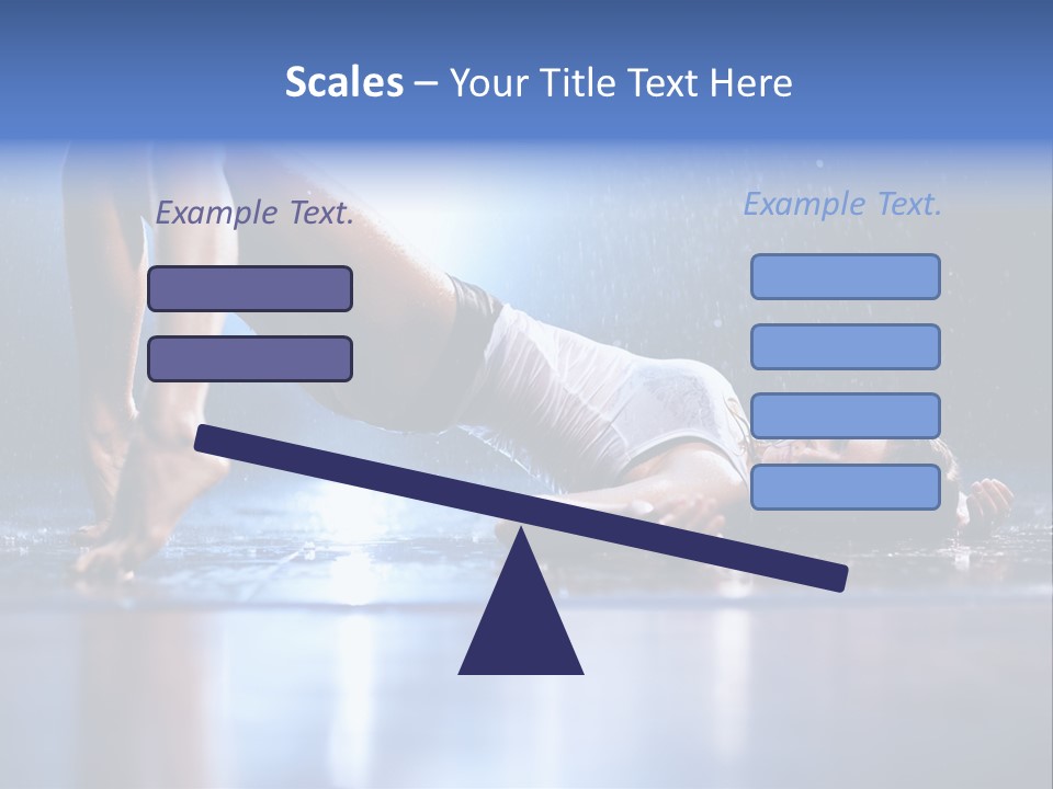 Passion Sensuality Rain PowerPoint Template