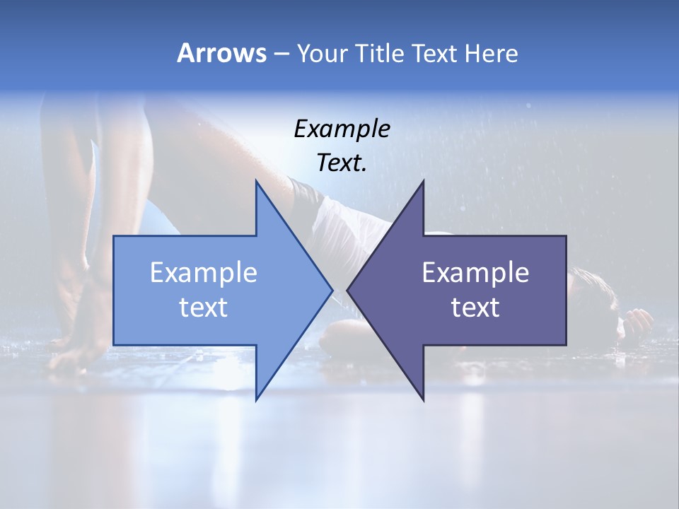 Passion Sensuality Rain PowerPoint Template