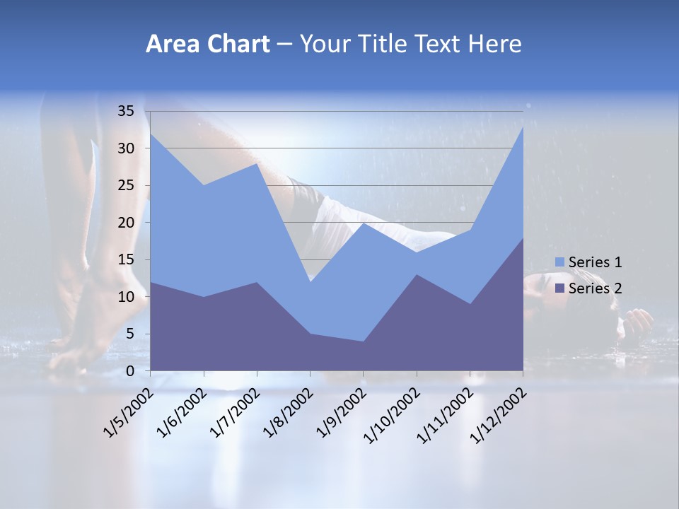 Passion Sensuality Rain PowerPoint Template