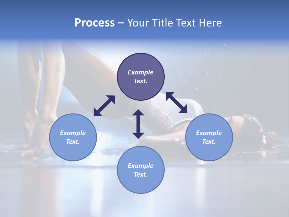 Passion Sensuality Rain PowerPoint Template