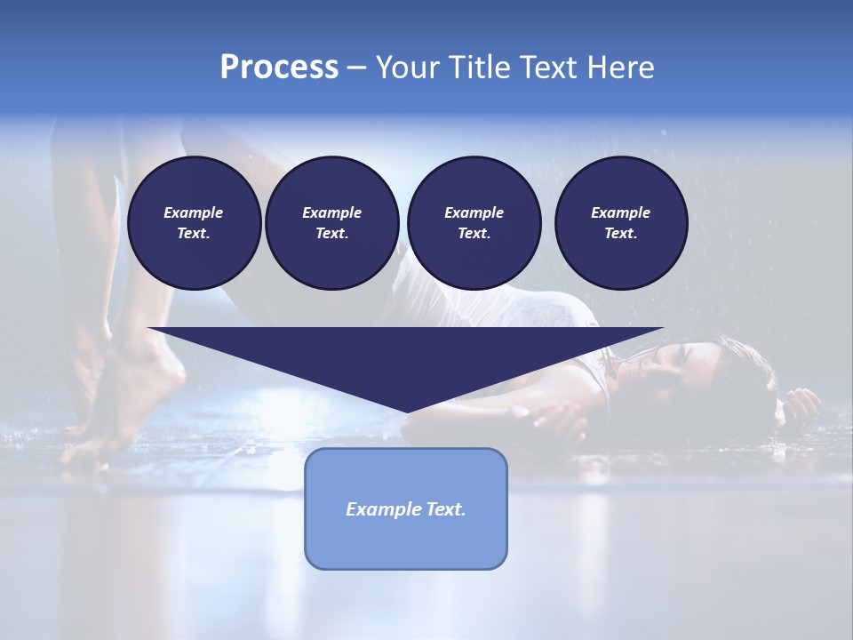 Passion Sensuality Rain PowerPoint Template