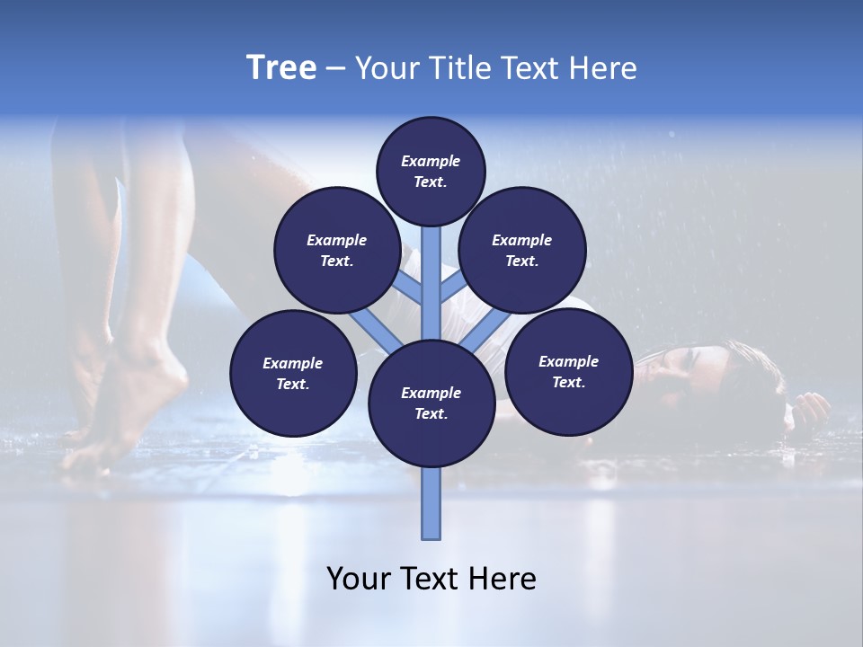 Passion Sensuality Rain PowerPoint Template