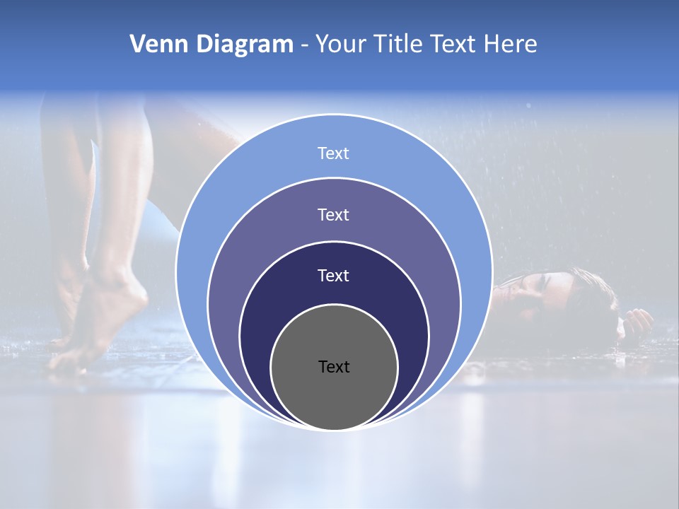 Passion Sensuality Rain PowerPoint Template