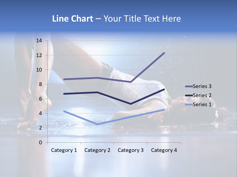 Passion Sensuality Rain PowerPoint Template