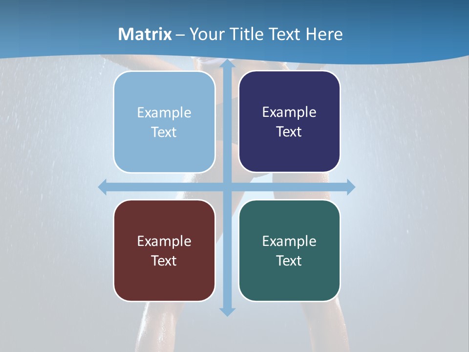 Wire White Contrast PowerPoint Template