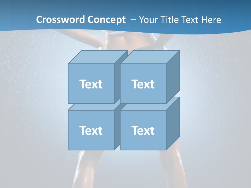 Wire White Contrast PowerPoint Template