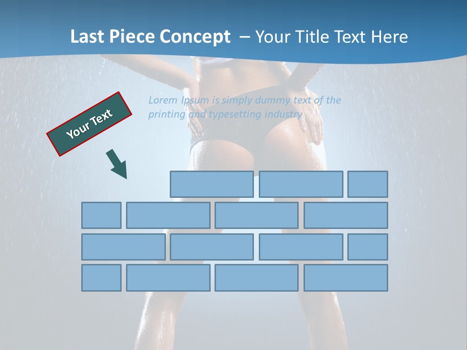 Wire White Contrast PowerPoint Template